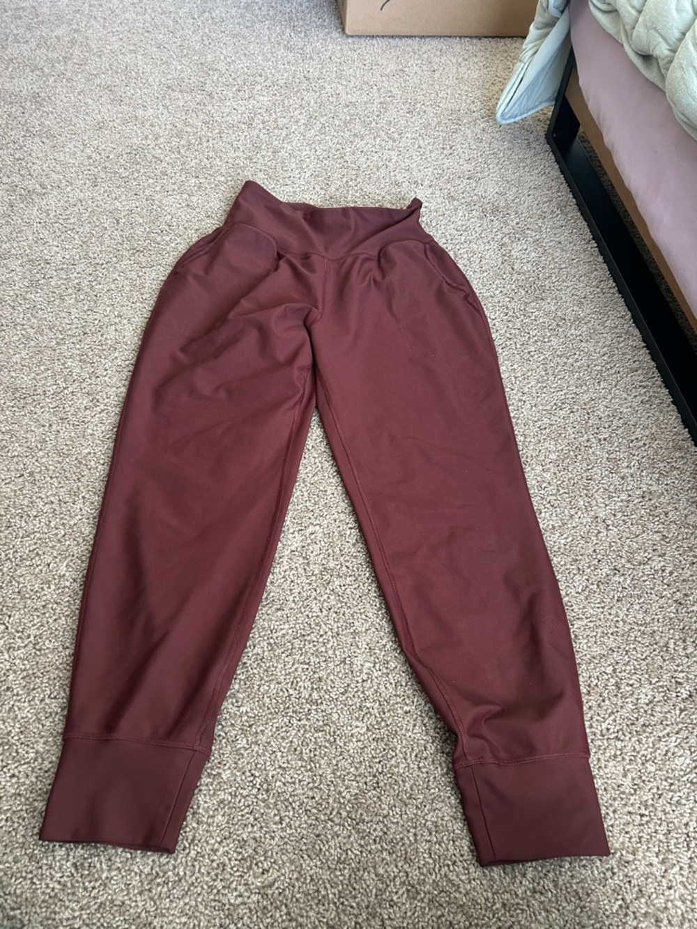 Old Navy Active Maroon Powersoft Joggers